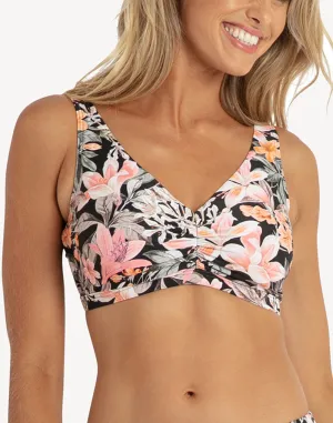 Rome Ruched F/G Cup Bikini Top