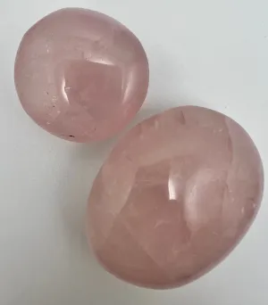 Rose Quartz palm stone