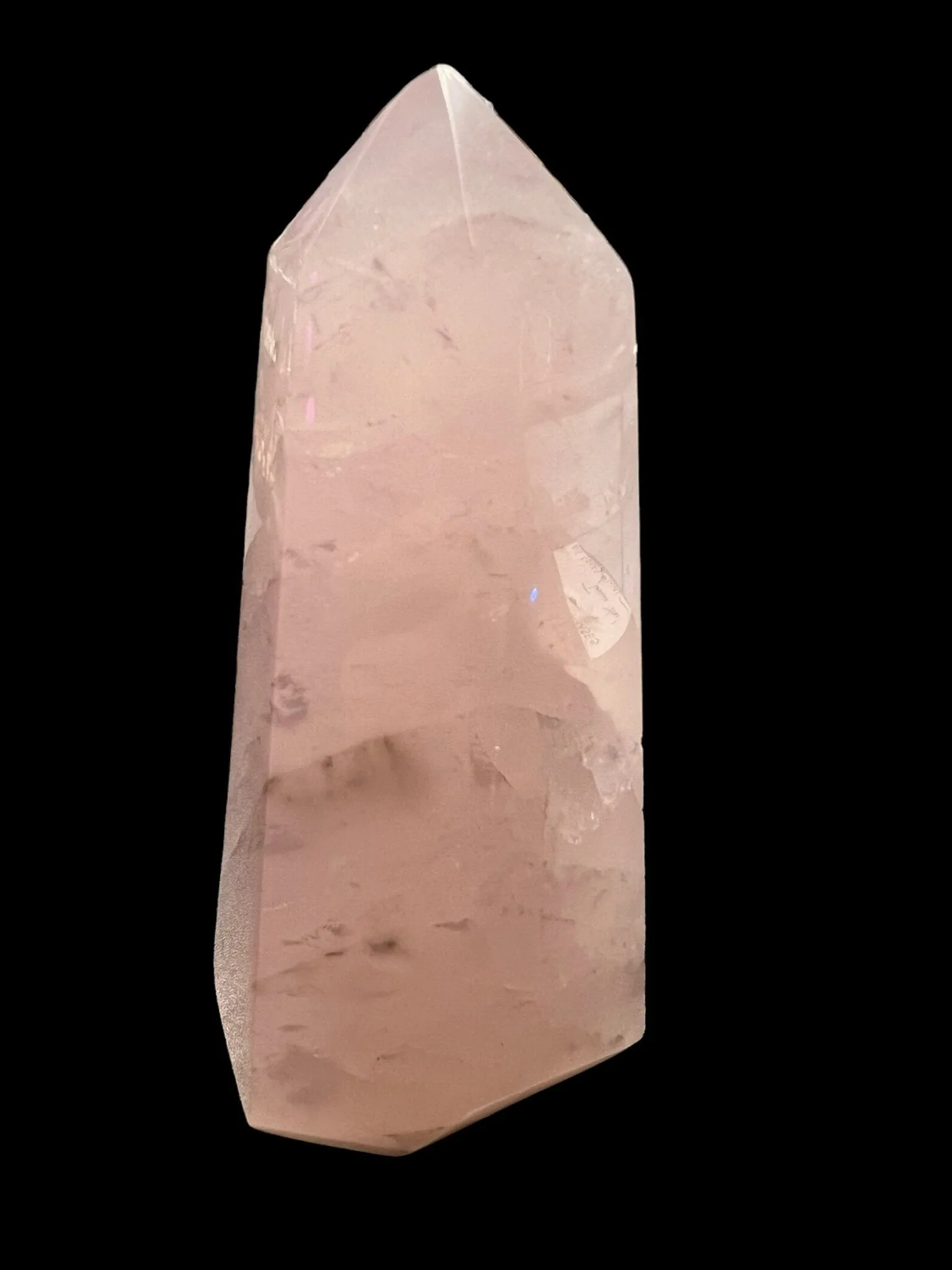 Rose Quartz Towers - Deep Pink Crystal Tower