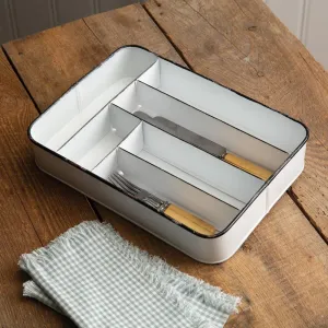 Rustic Style Silverware Organizer