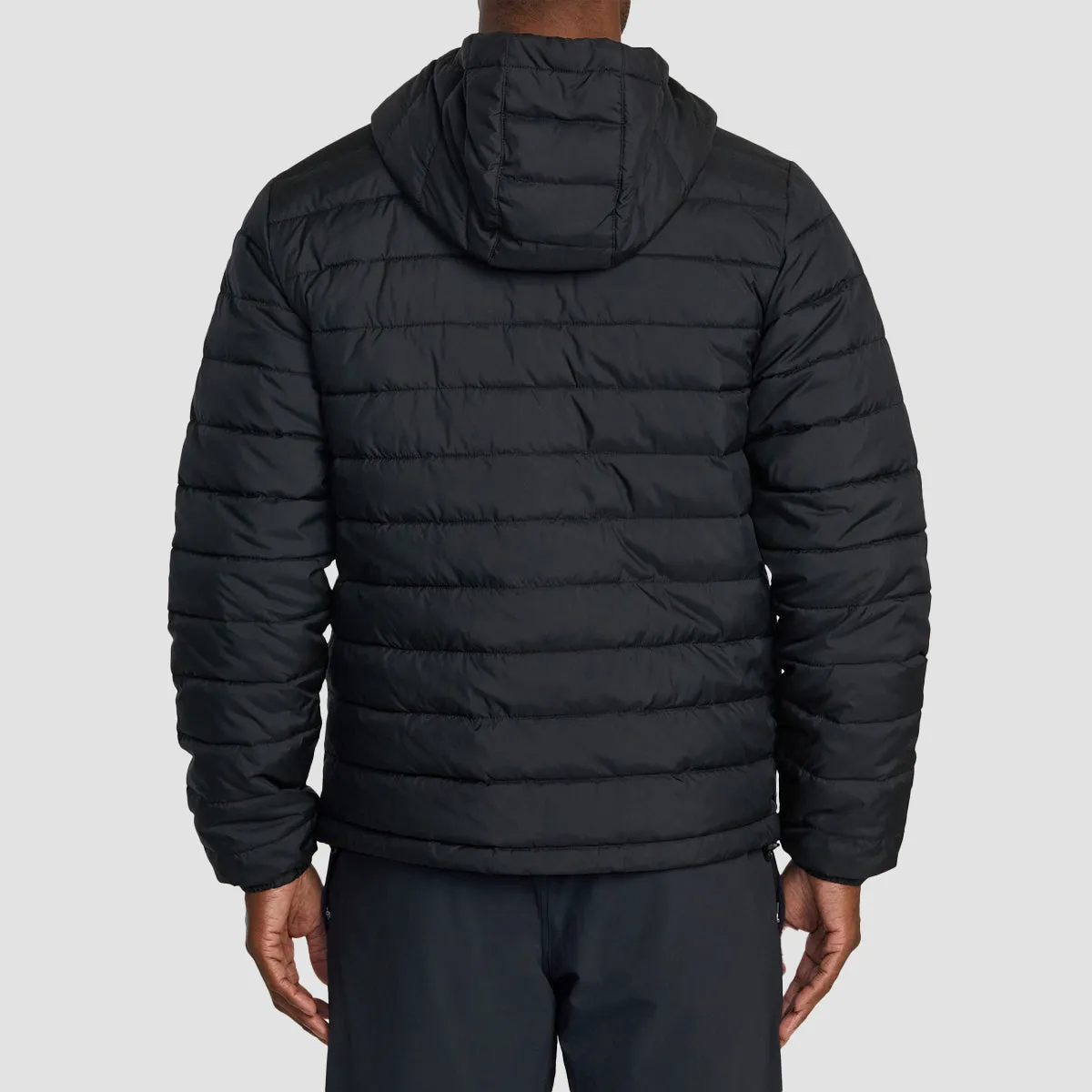 RVCA Packable Puffa Hood Jacket Black
