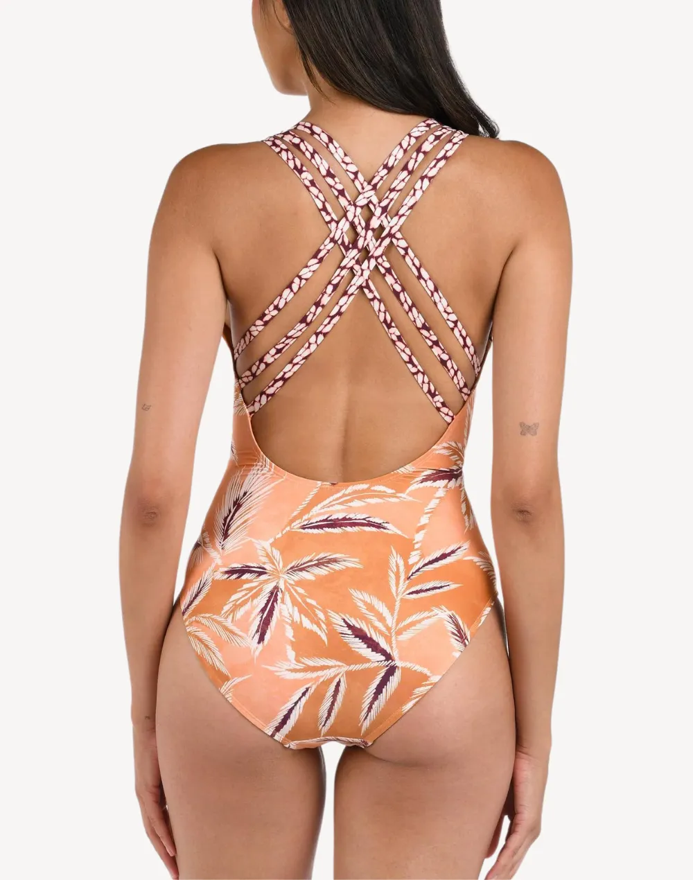 Sandy Cove Cross Back One Piece