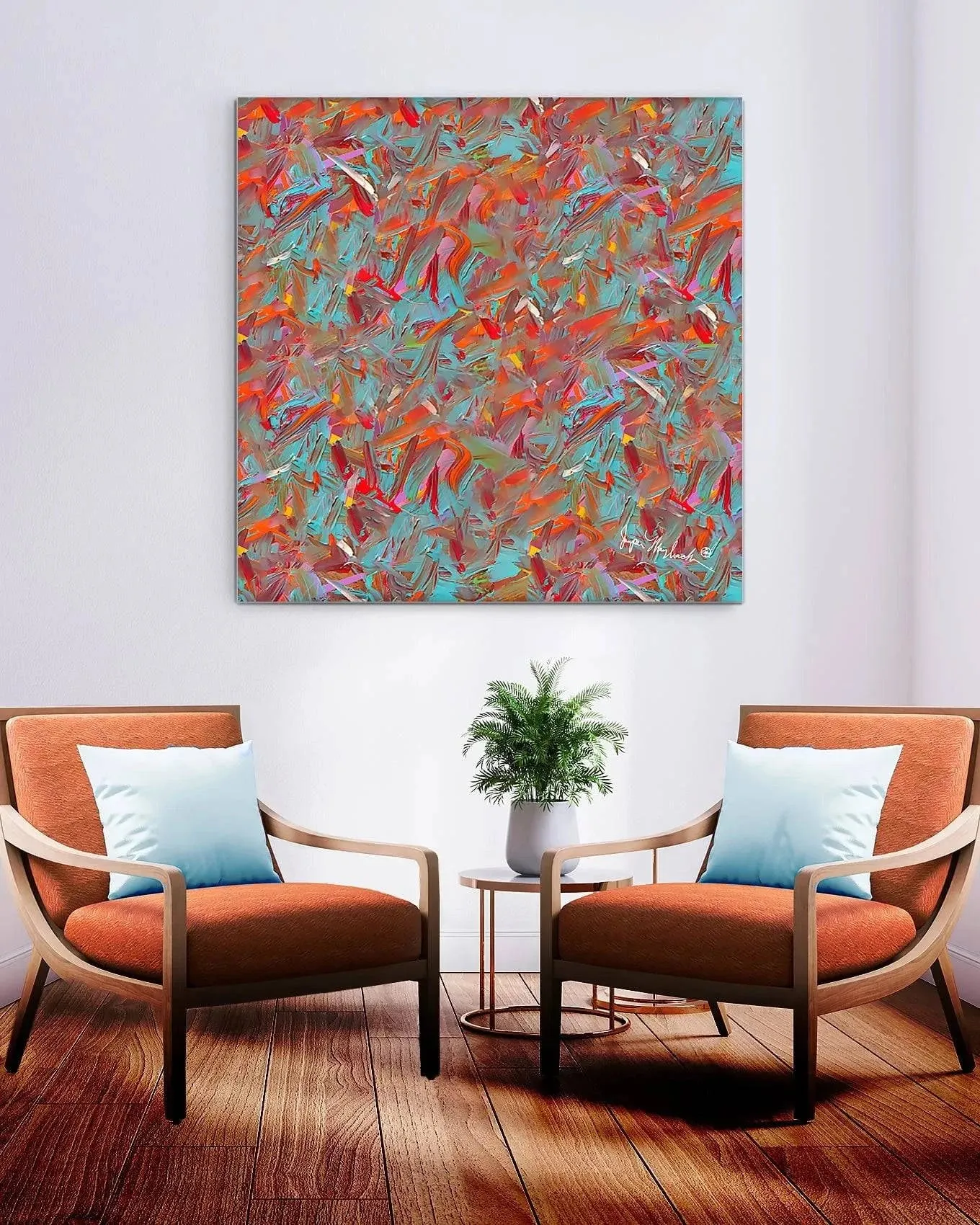 Santa Fe  (Print on Canvas)