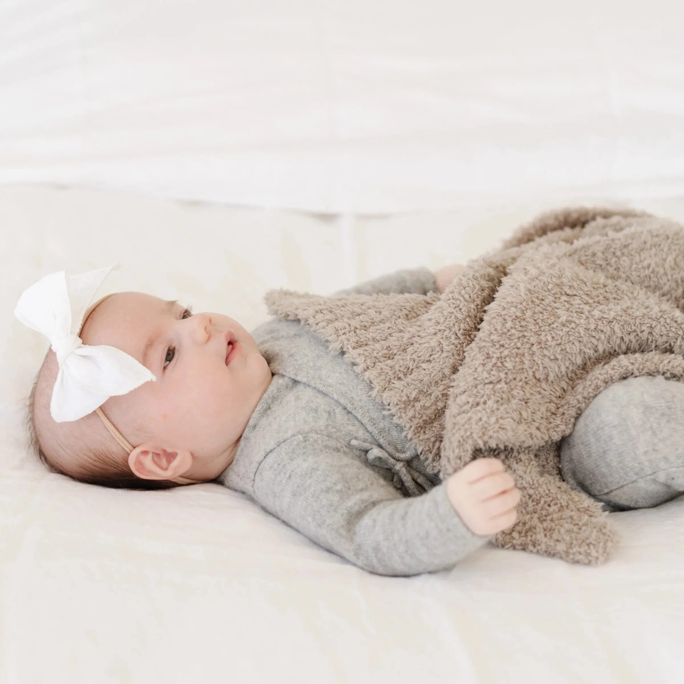 SARANONI Bamboni Mini Blanket  • Taupe
