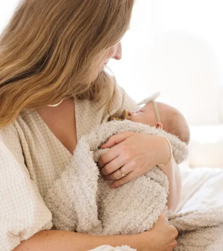 Saranoni Ribbed Bamboni Mini Blanket