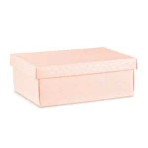 Scatola Matellassè Rosa 45,5 x 32 x 16,5 cm
