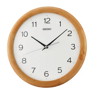 Seiko Wooden Wall Clock
