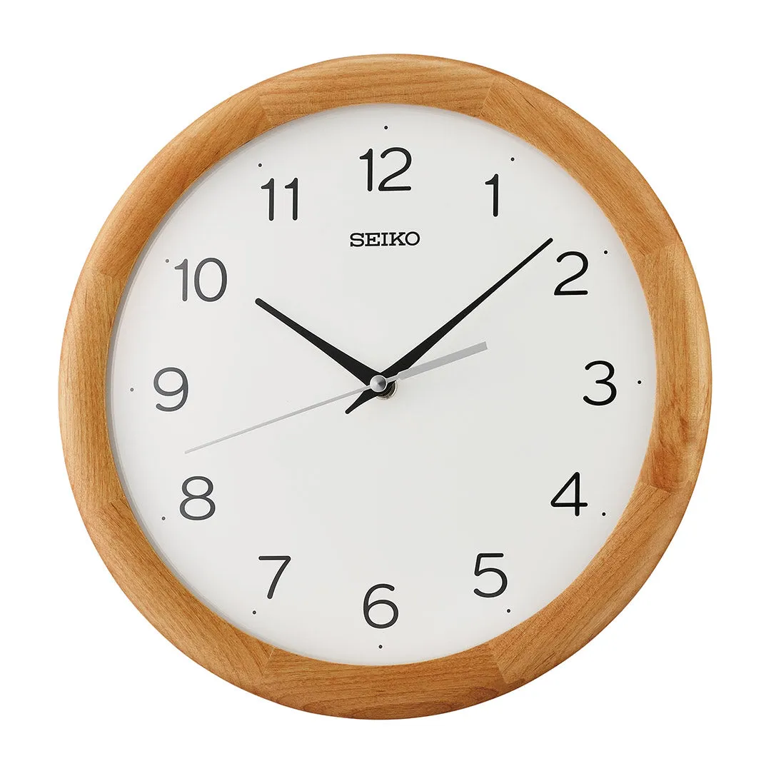 Seiko Wooden Wall Clock