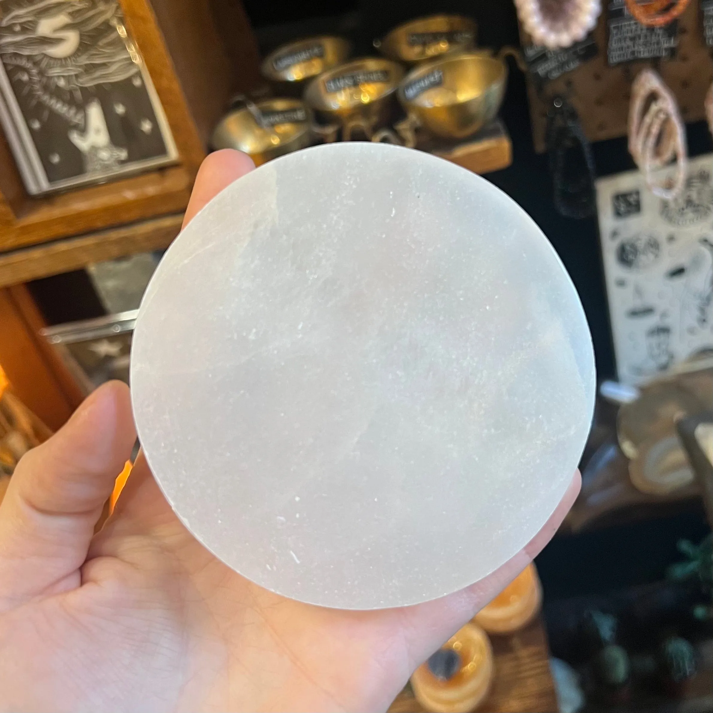 Selenite Charging Plate