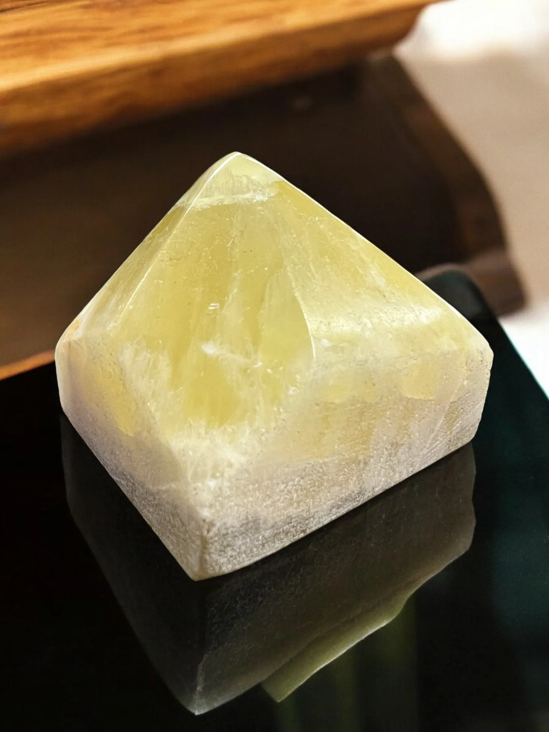 Semi-Polished Gemstone Crystal Points