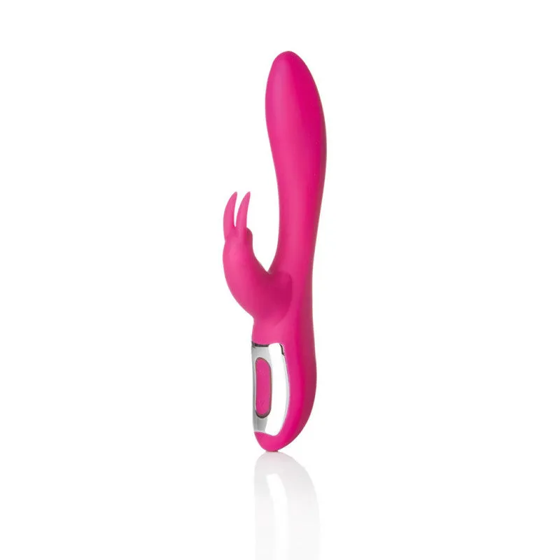 Sensuelle Femme Giselle 10 3 Function Rechargeable Rabbit Massager - Magenta