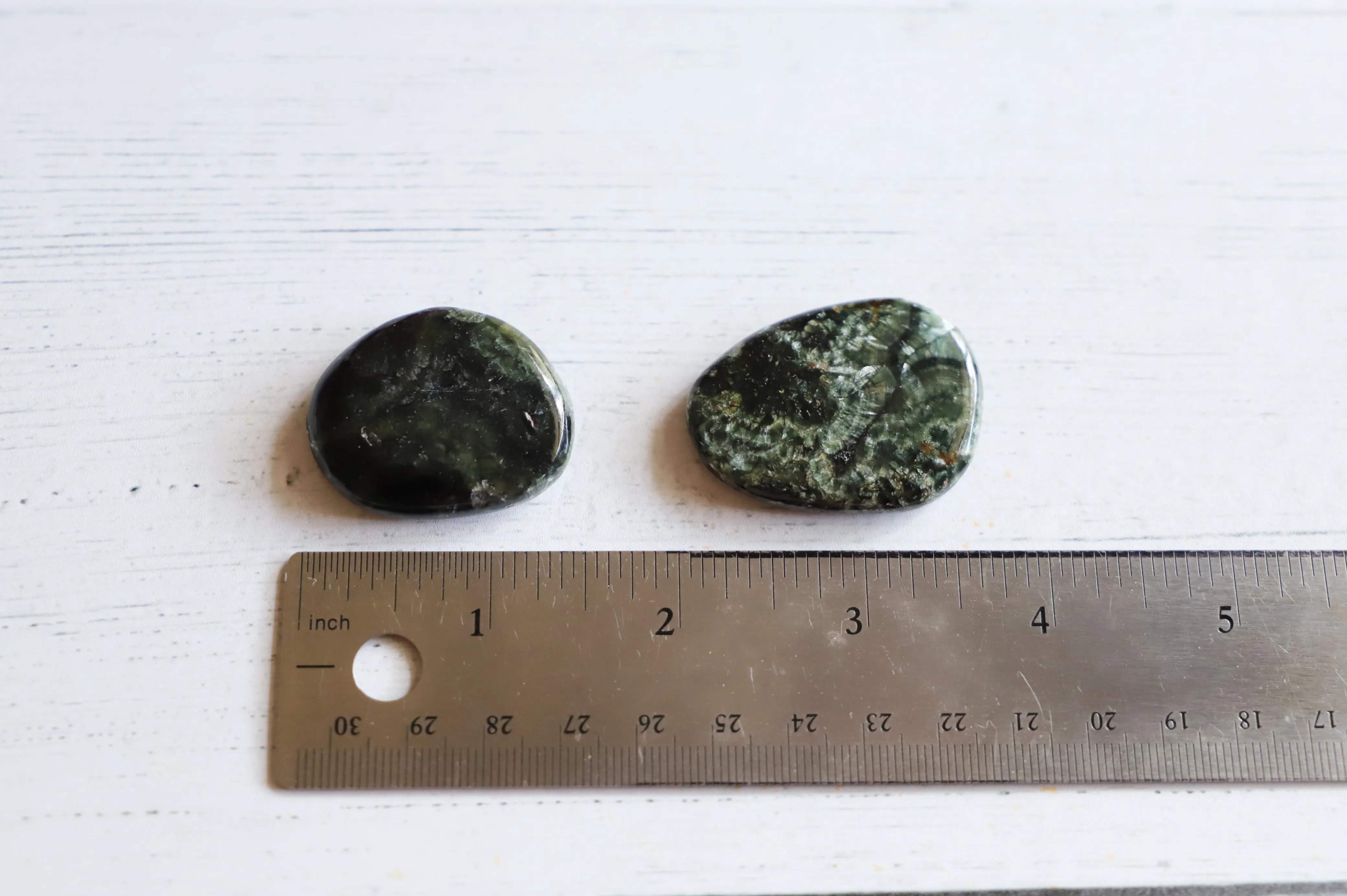 Seraphinite mini palmstone