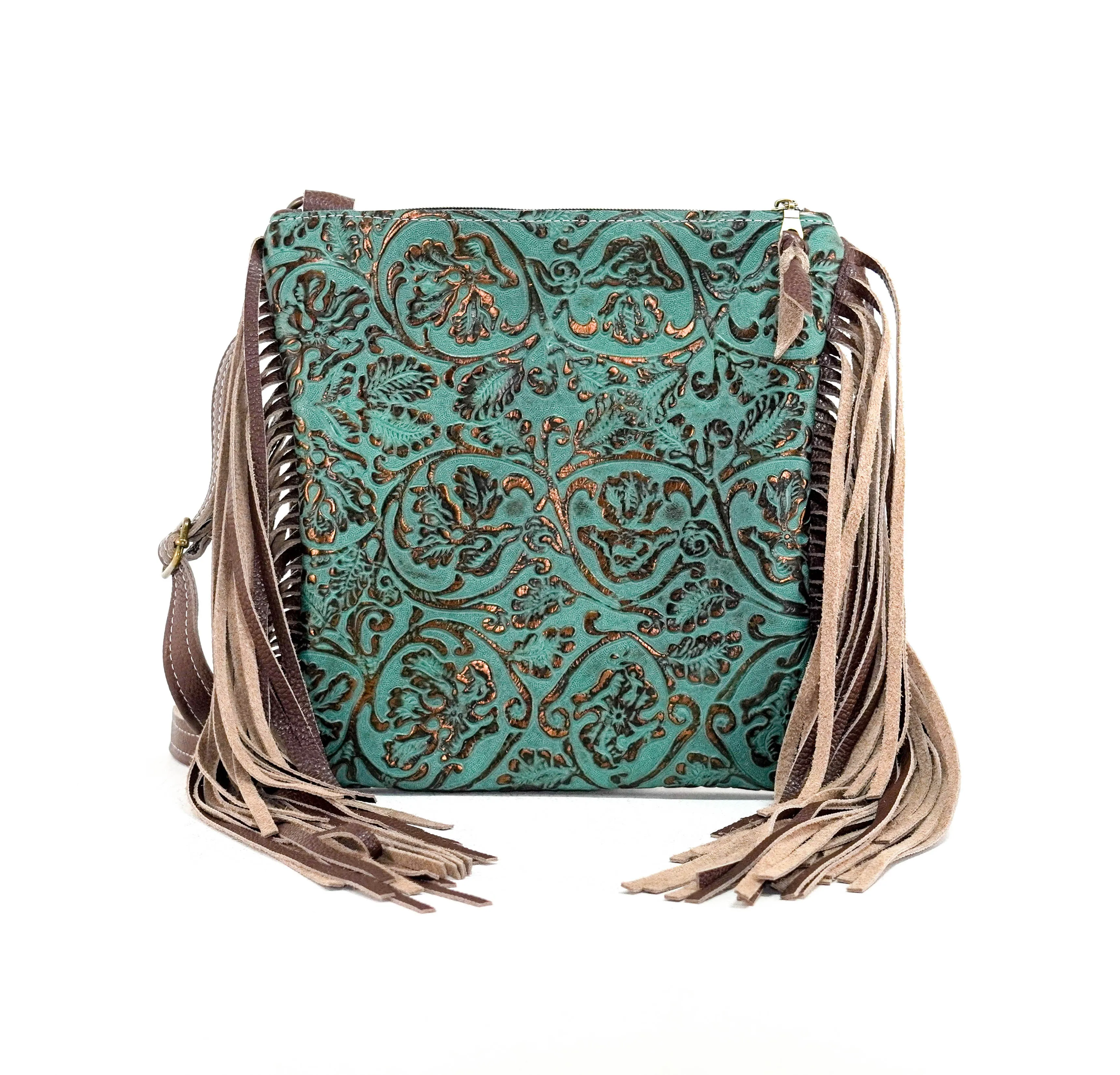 Shania - All Embossed w/ Lagoon tool