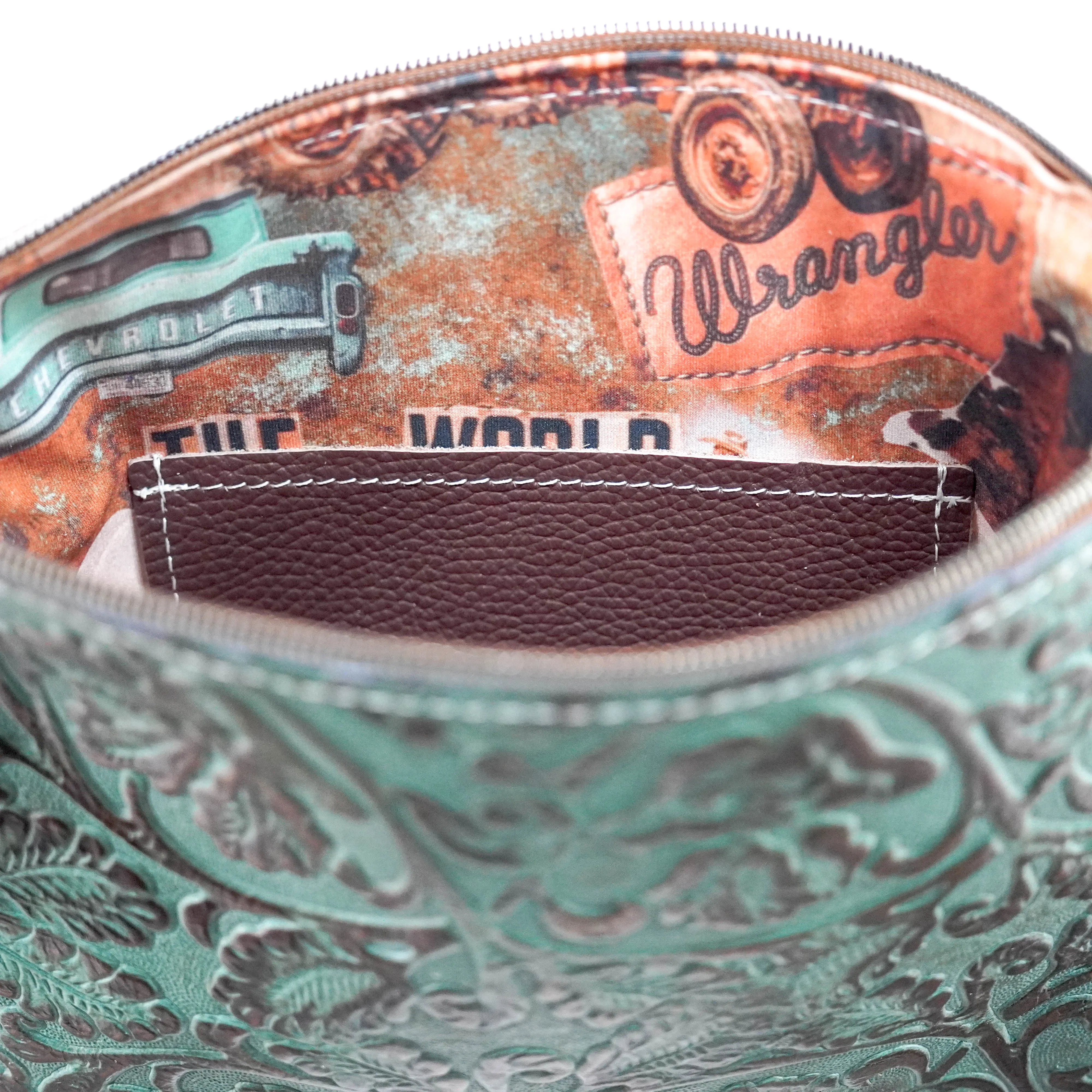 Shania - All Embossed w/ Lagoon tool