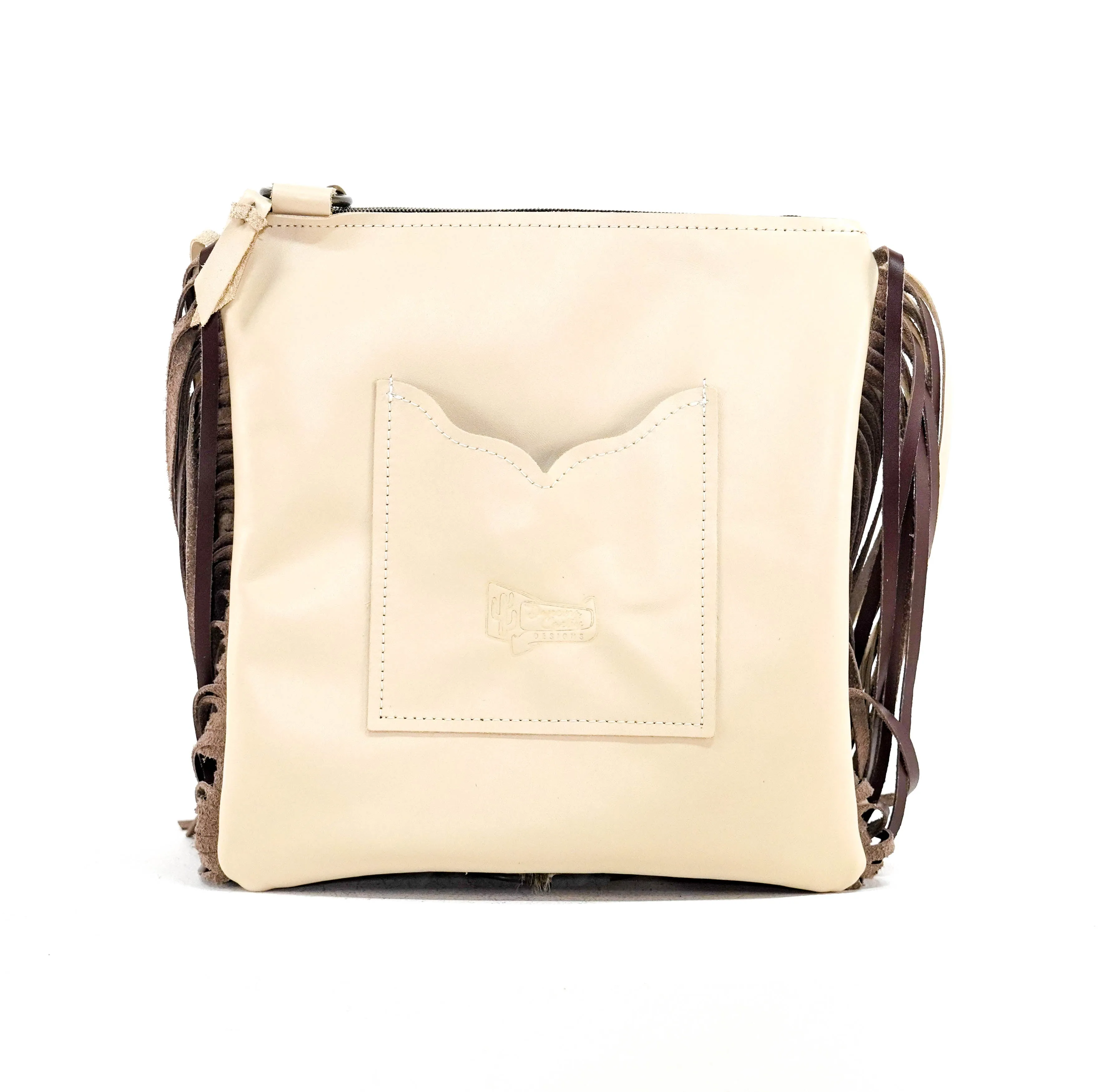 Shania - Brindle w/ Ivory & Brown Laredo