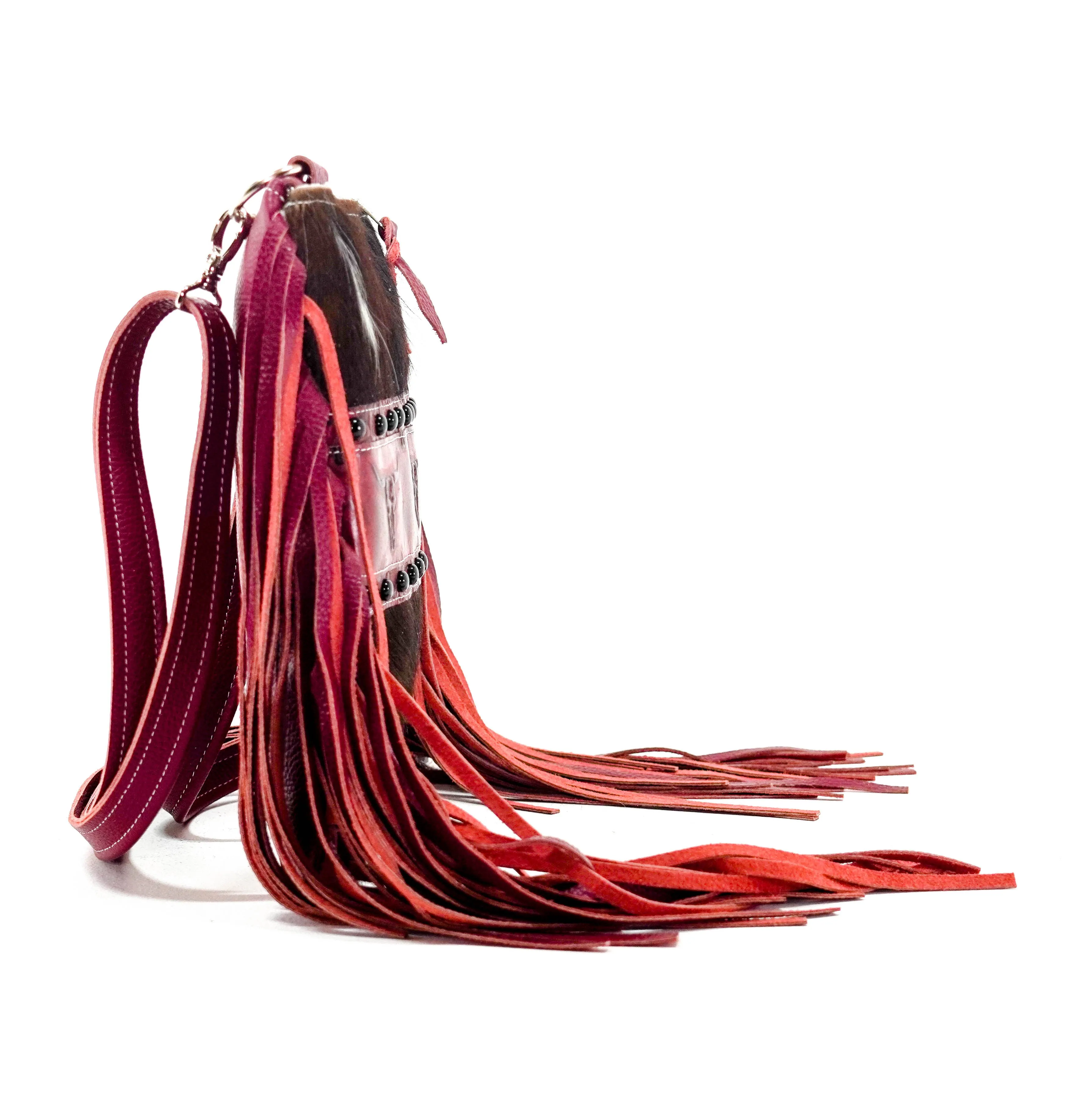 Shania - Tricolor w/ Red Skulls