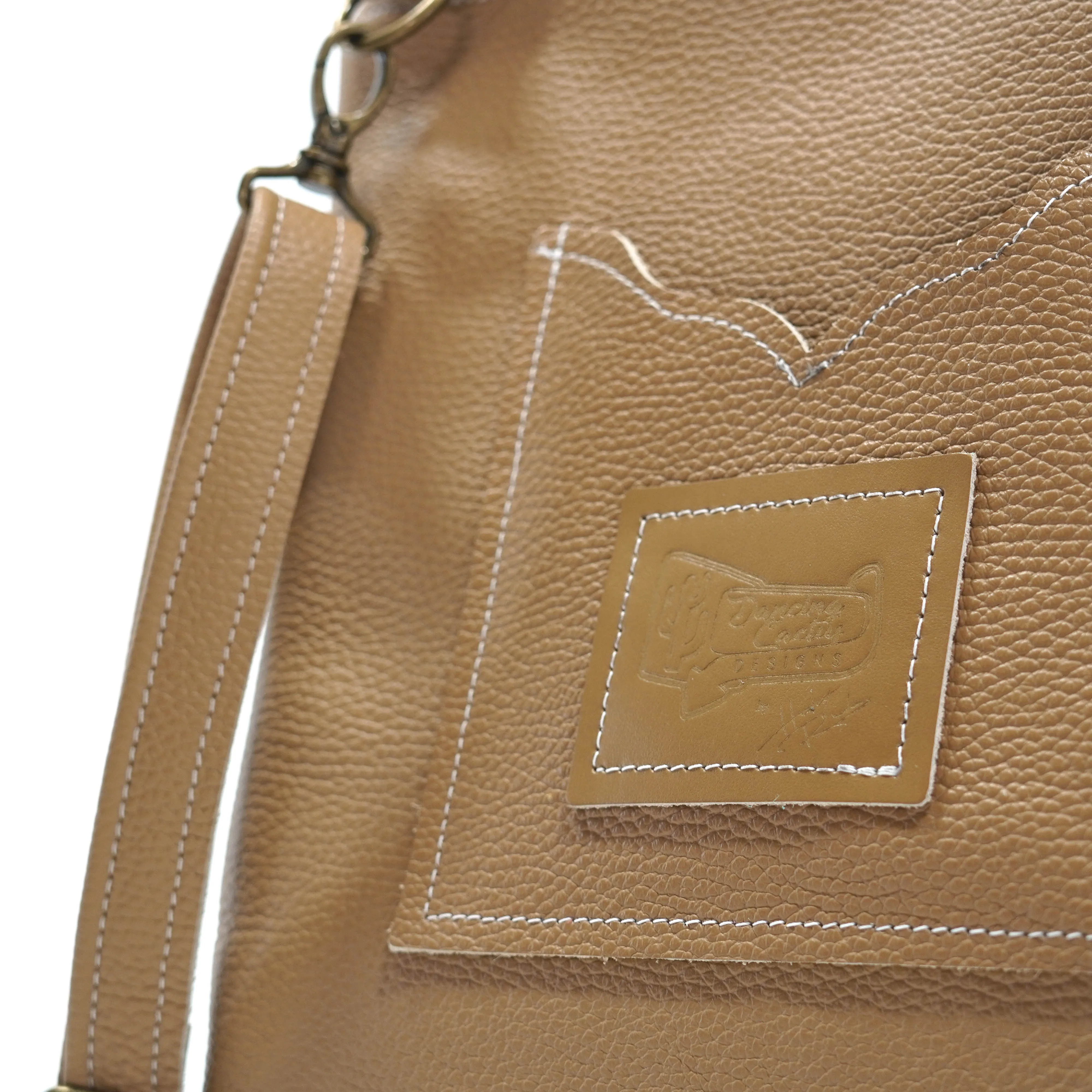 Shania - Two-Tone Brindle w/ Ivory Croc
