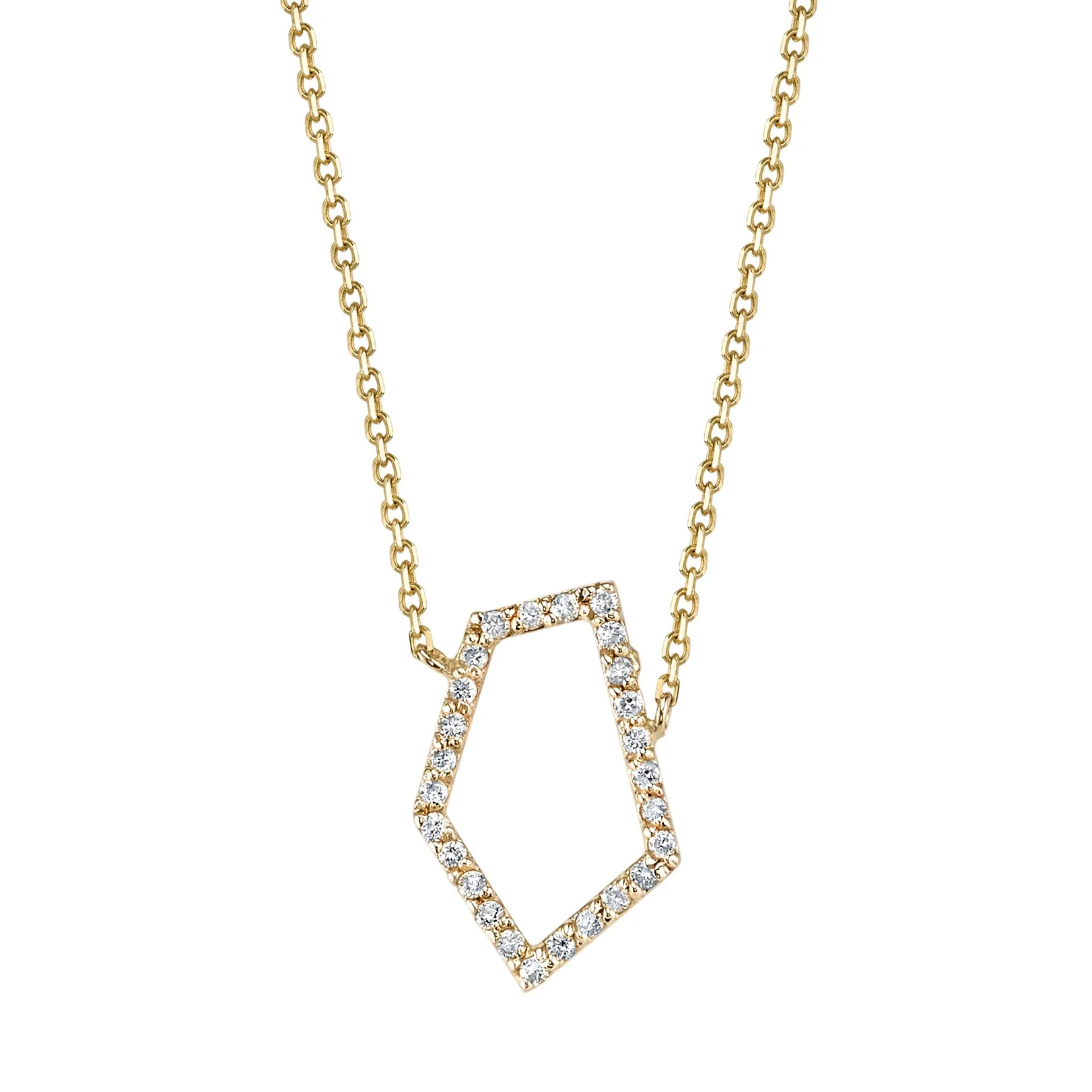 SHARDS v.02 DIAMOND NECKLACE