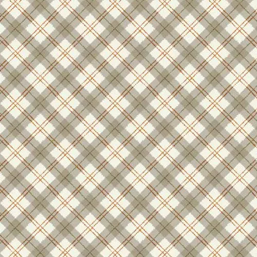 Sherwood Plaid in Olive by Makower UK