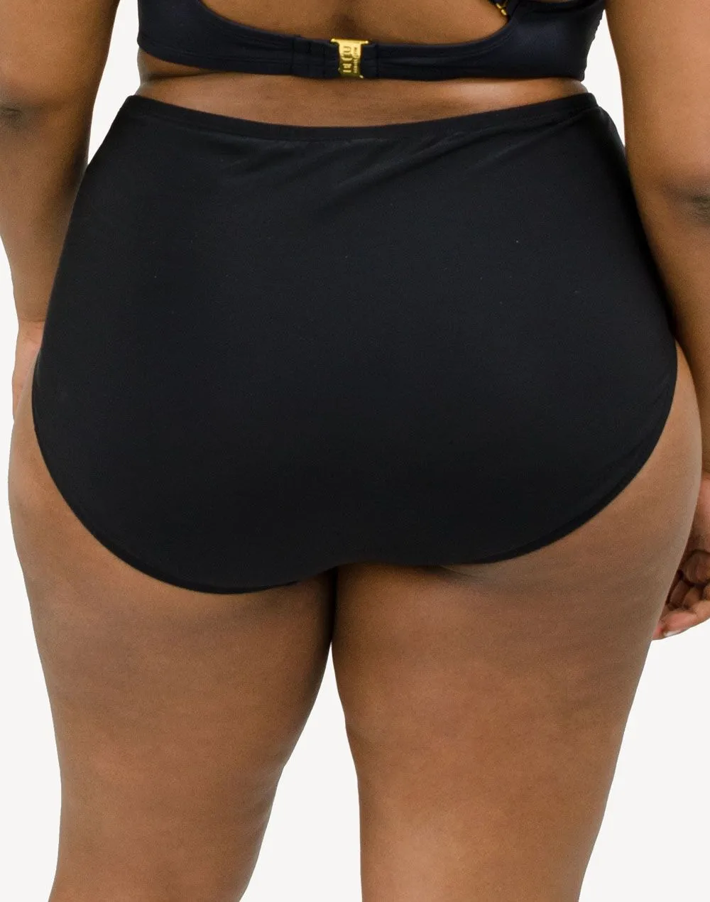 Shir Plus Size Tummy Control Panty Bikini Bottom