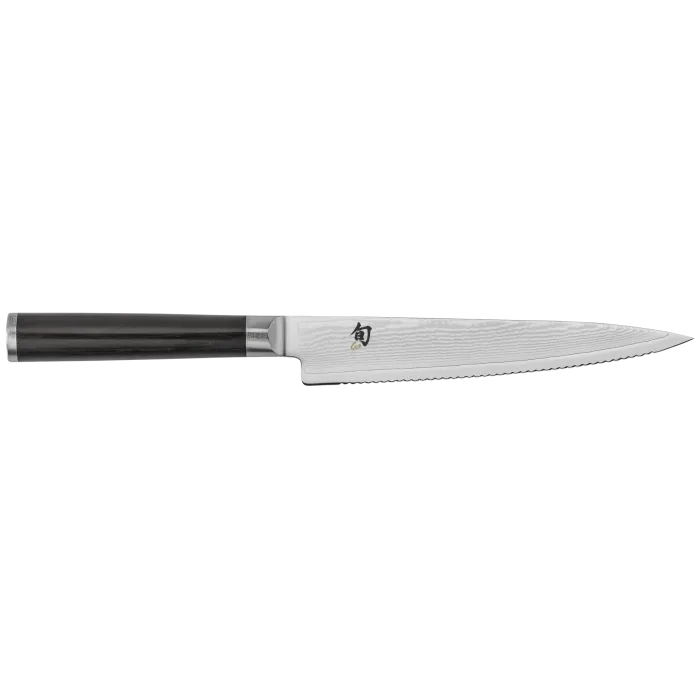 Shun - Classic Serrated Utility  6"