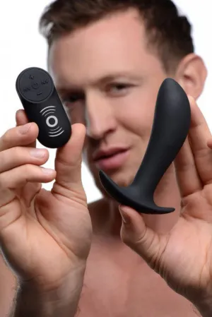 Silicone Prostate Vibrator With Remote Control