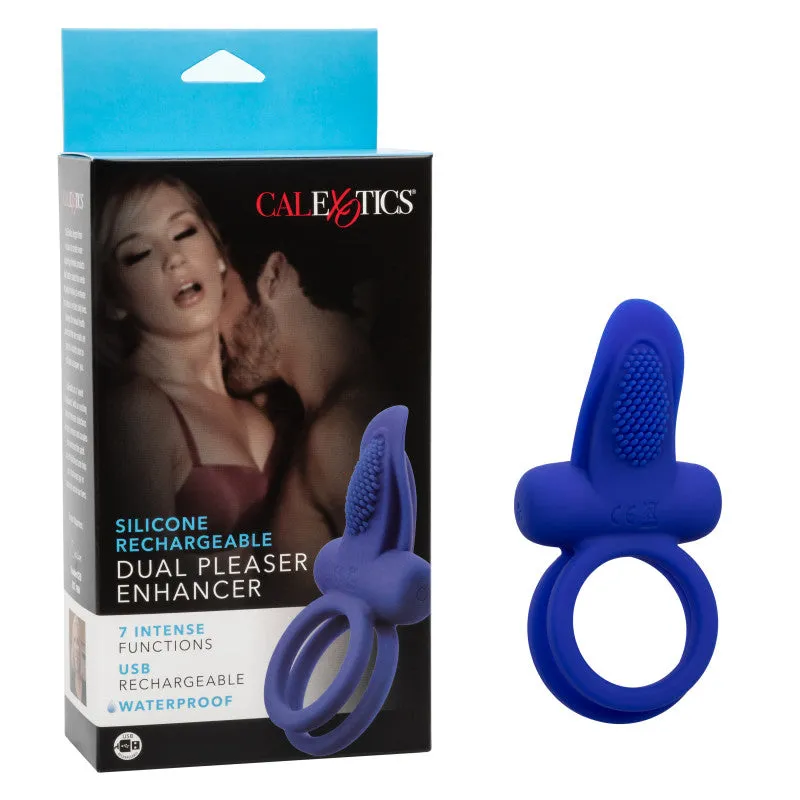 Silicone Rechargeable Dual Pleaser