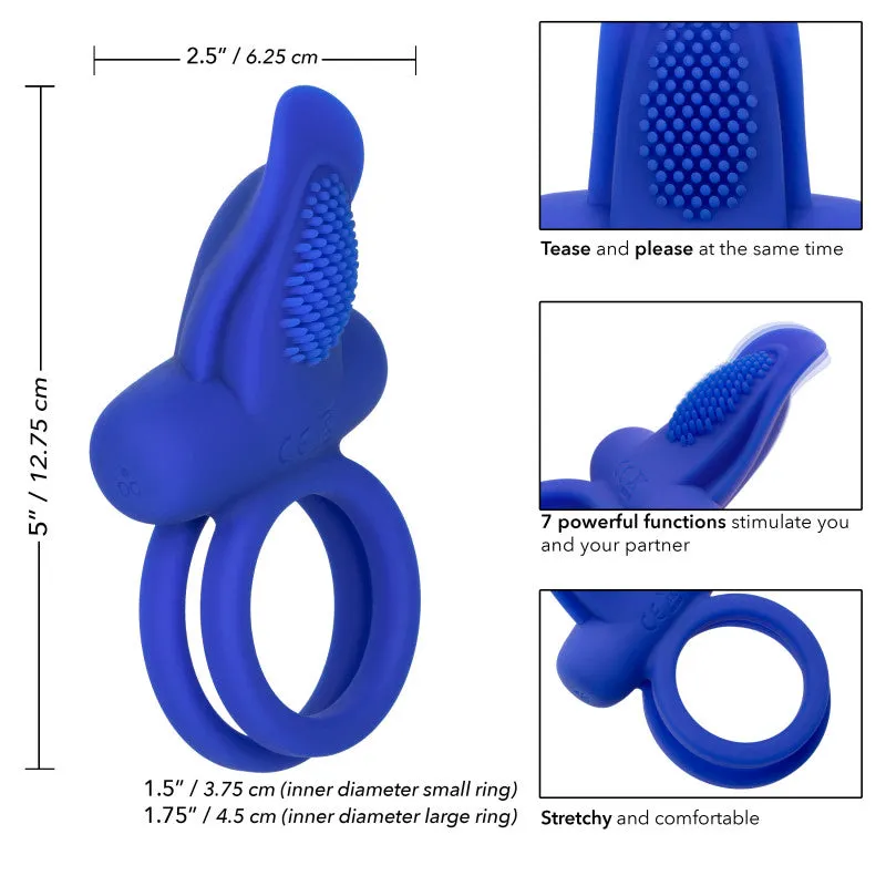 Silicone Rechargeable Dual Pleaser