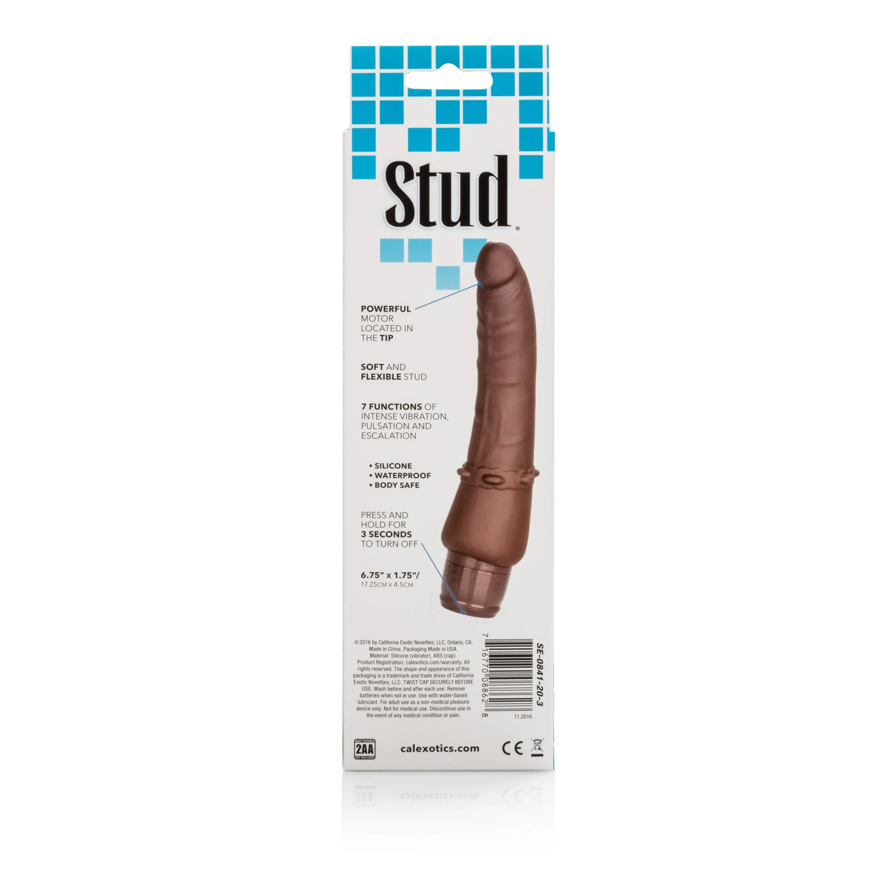 Silicone Studs Stiffy - Brown