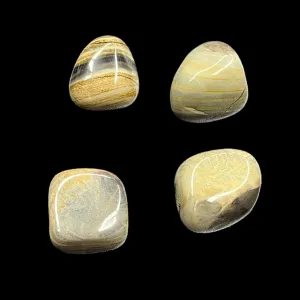 Silver Mist Jasper Tumble - Aligns Chakras