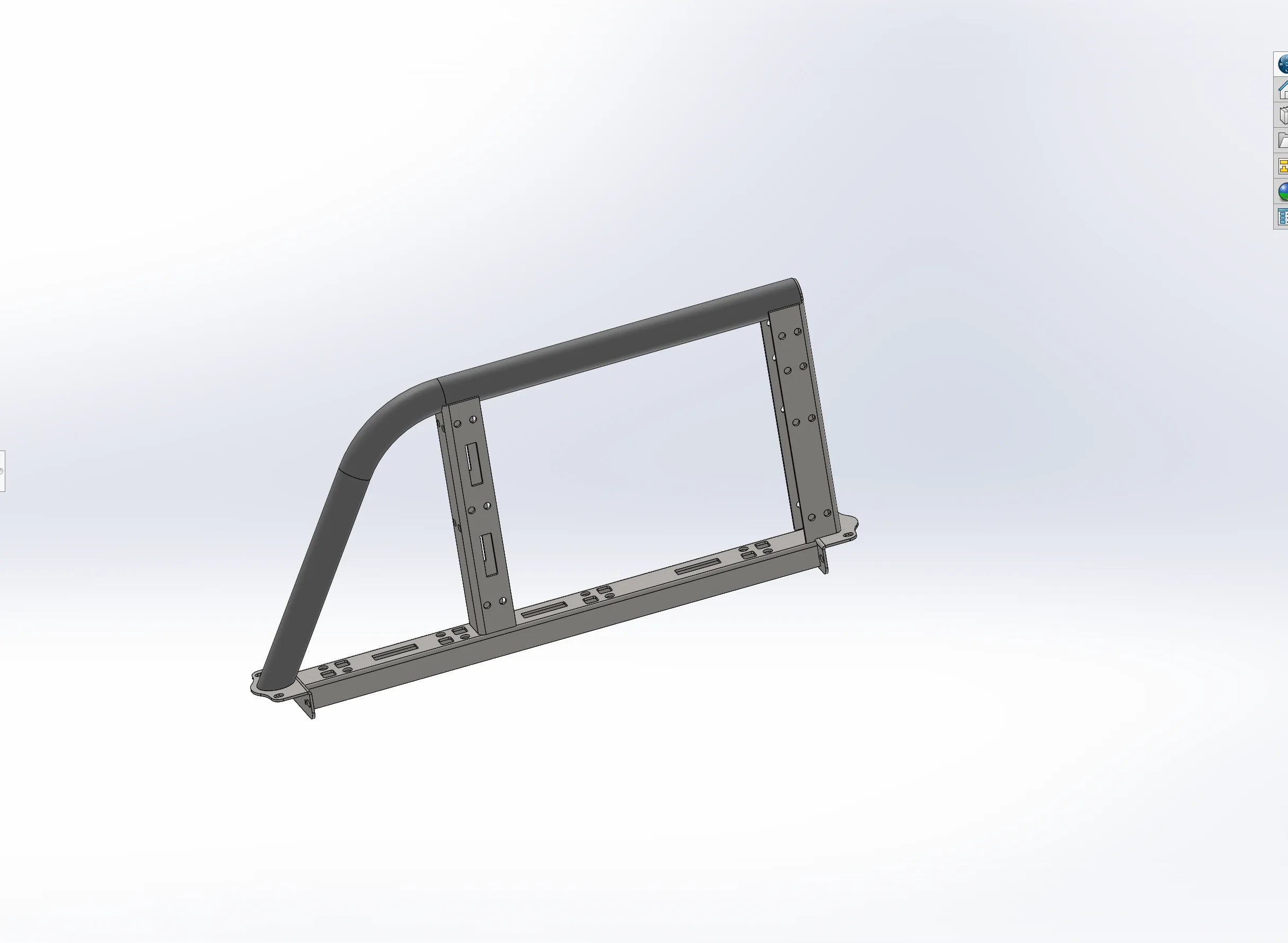 Single Tire Carrier Quick Release Modular Bed Organizer