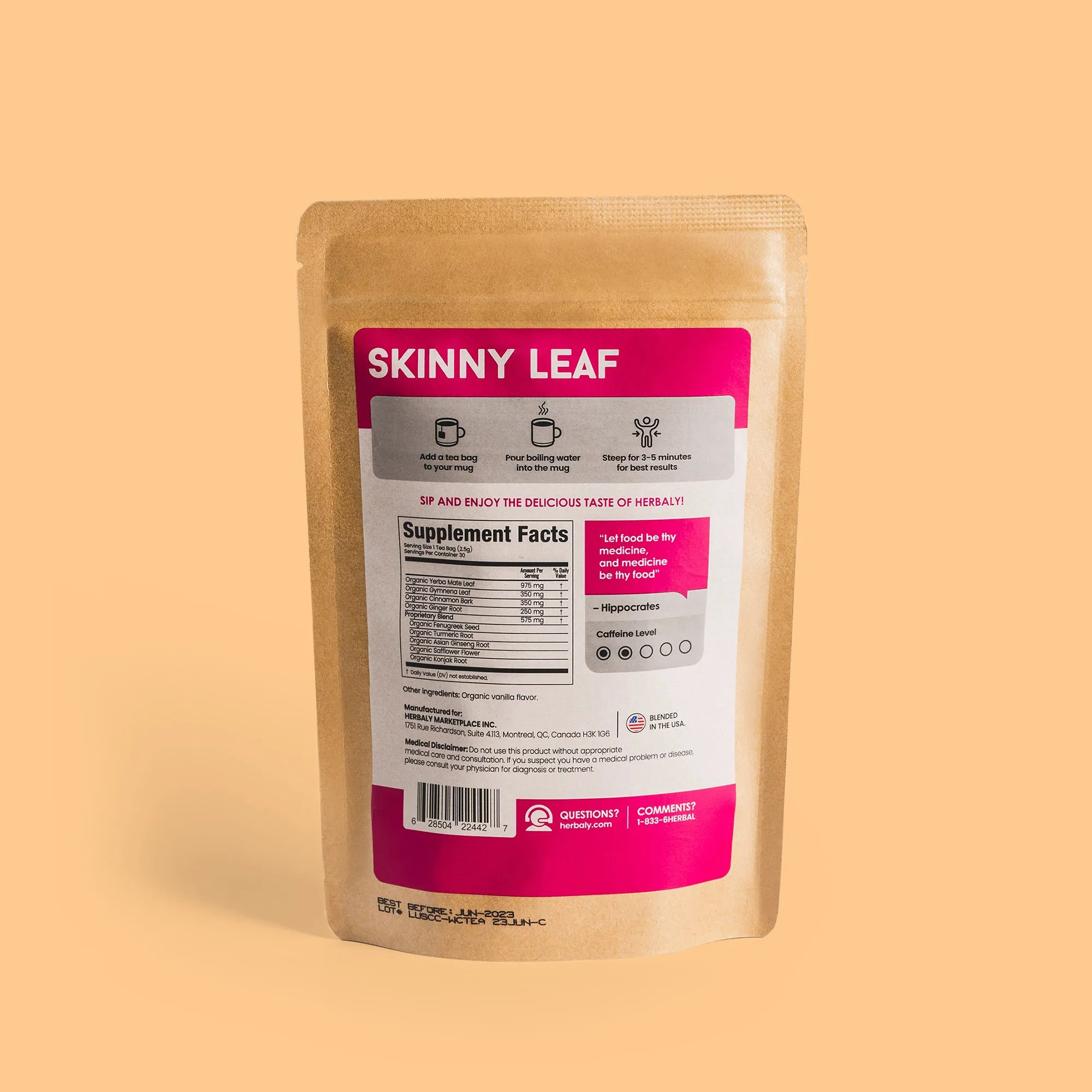 Skinny Leaf Functional Tea