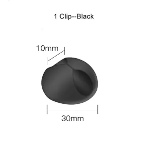 Smart Cable Holder Silicone Flexible Cable Wire Organizer Holder Cord Management Clip for USB Earphone Network Cable, etc