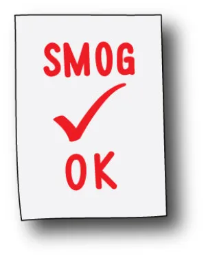 Smog OK Vinyl Decals