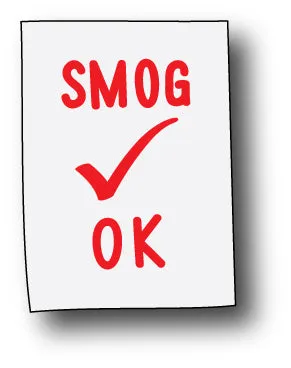 Smog OK Vinyl Decals