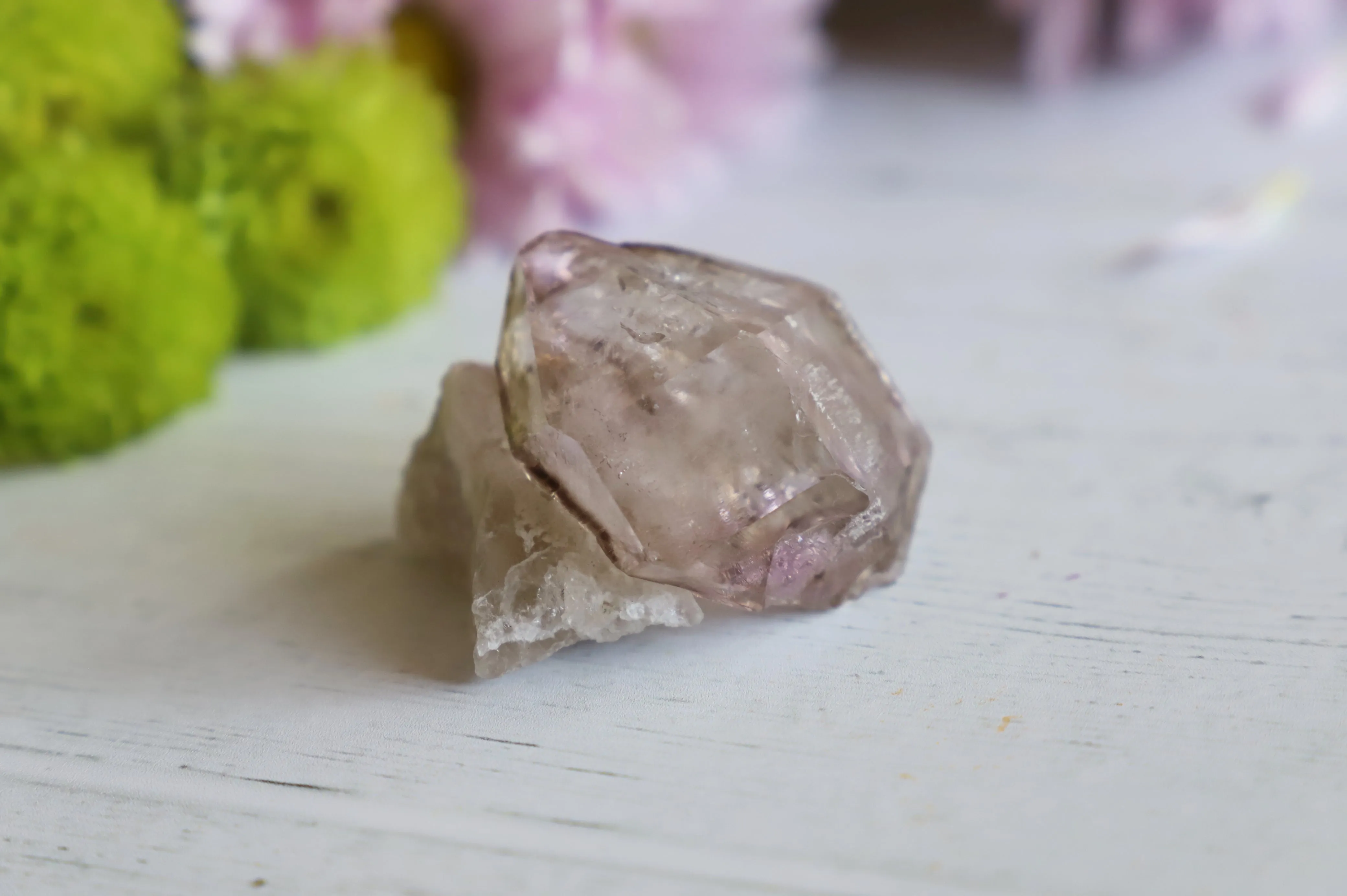 Smoky Amethyst Elestial quartz | 56g