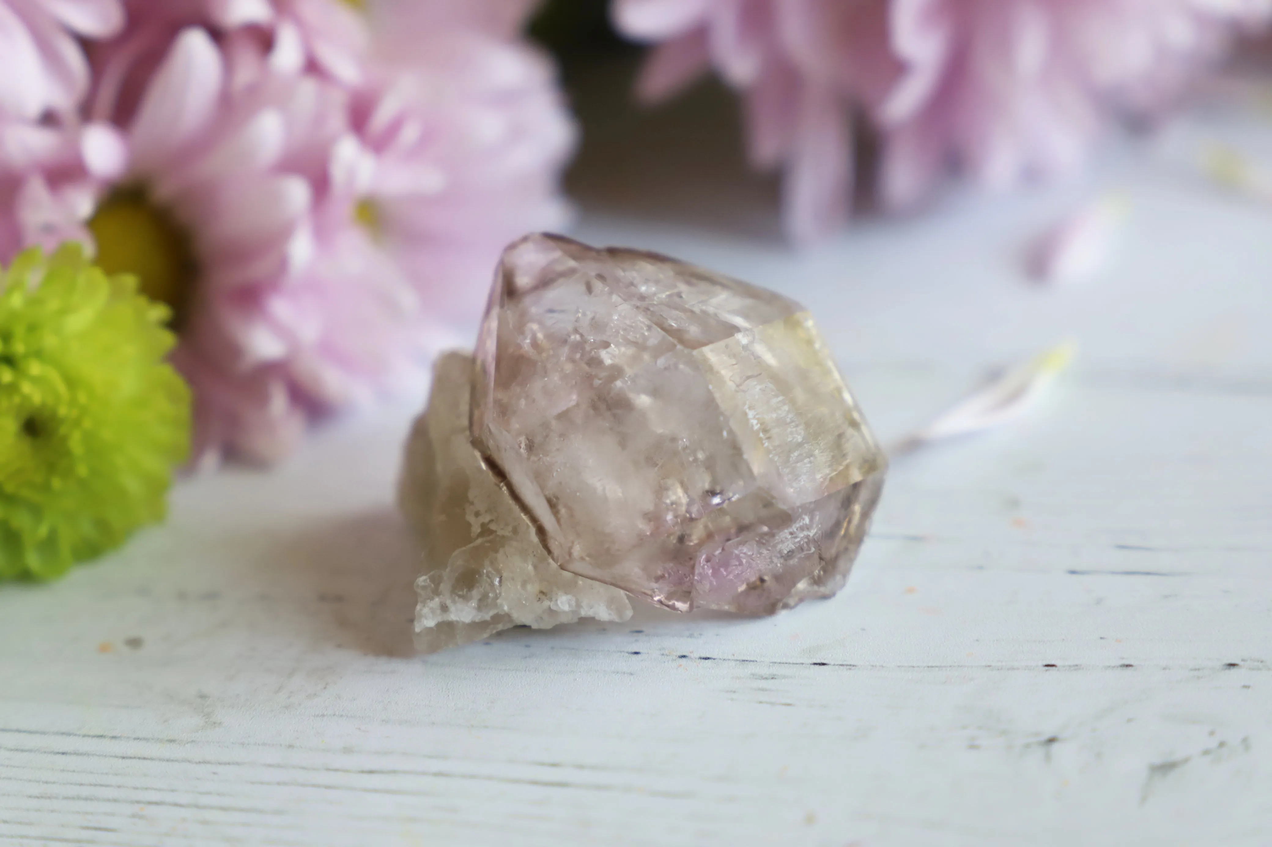 Smoky Amethyst Elestial quartz | 56g