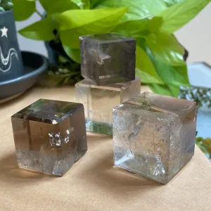 Smoky Quartz Cube