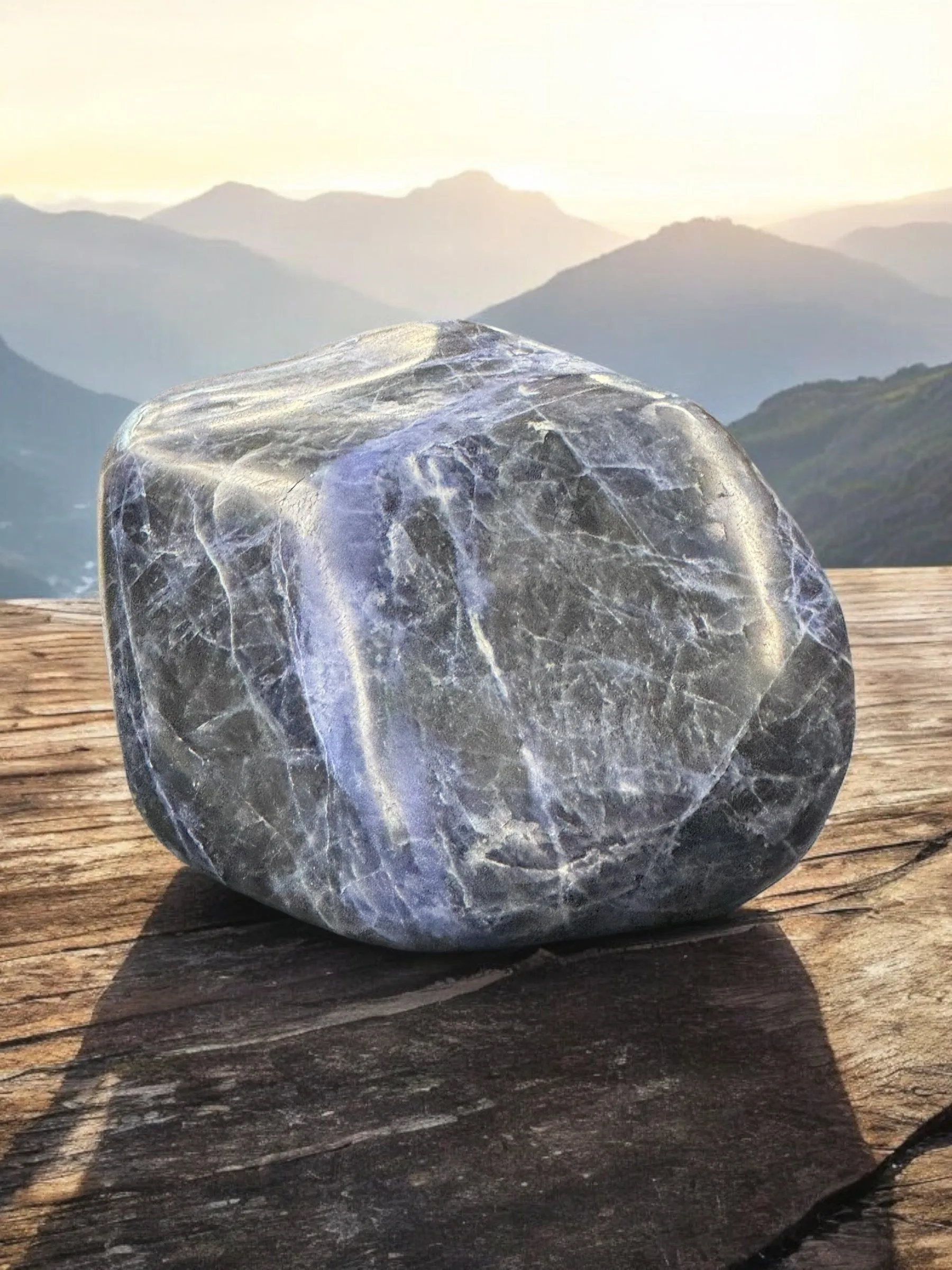 Sodalite Free Form - Polished - Dark Blue Crystal