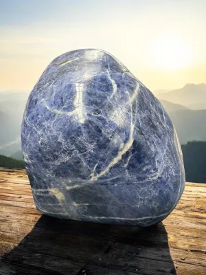 Sodalite Free Form - Polished - Dark Blue Crystal