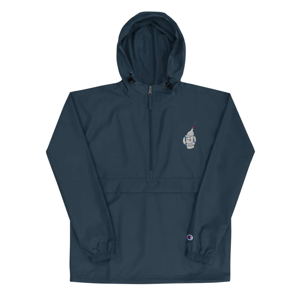 S.O.L. Embroidered Champion Packable Jacket