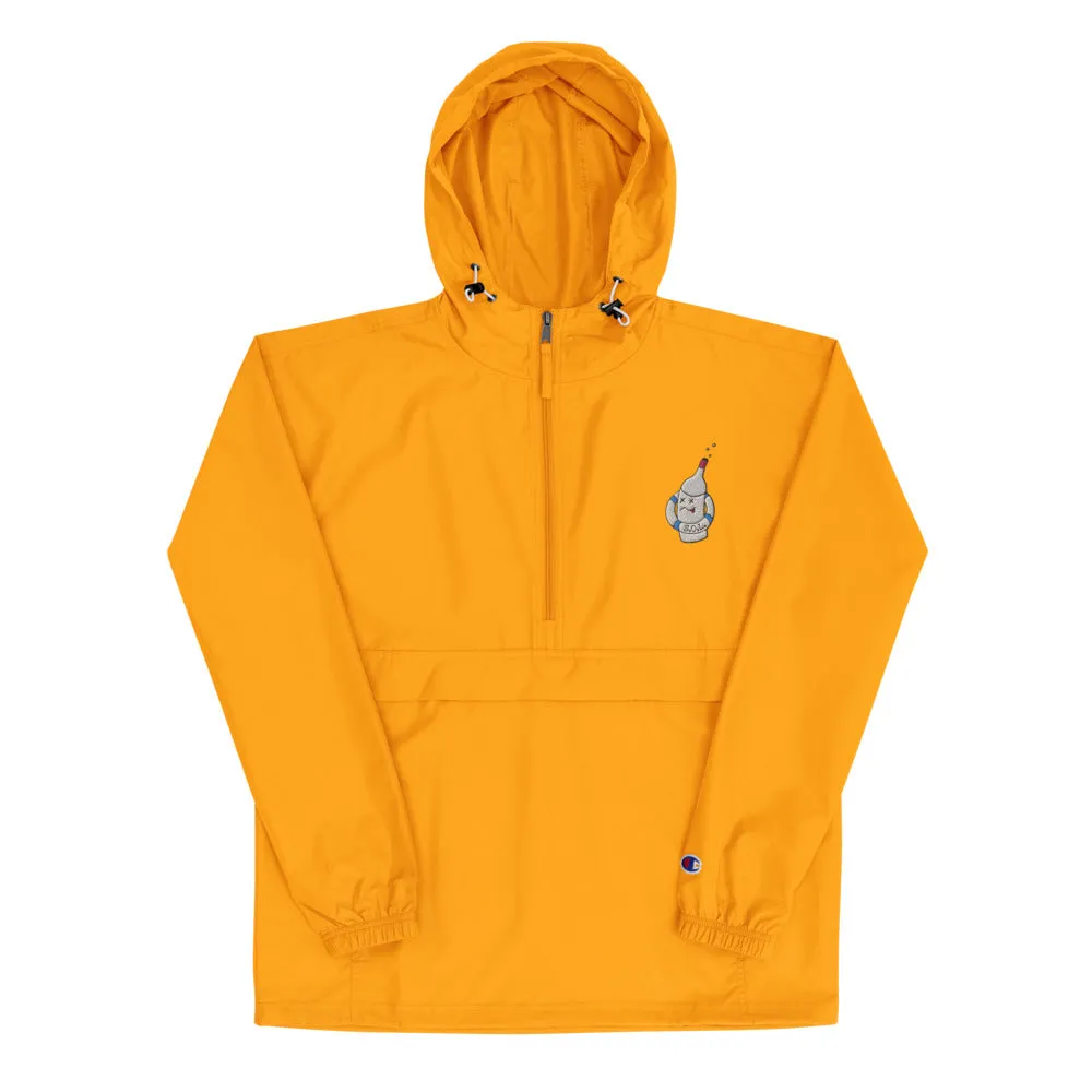 S.O.L. Embroidered Champion Packable Jacket