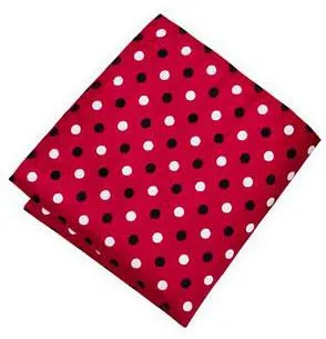 Sootz Red Black Pocket Square