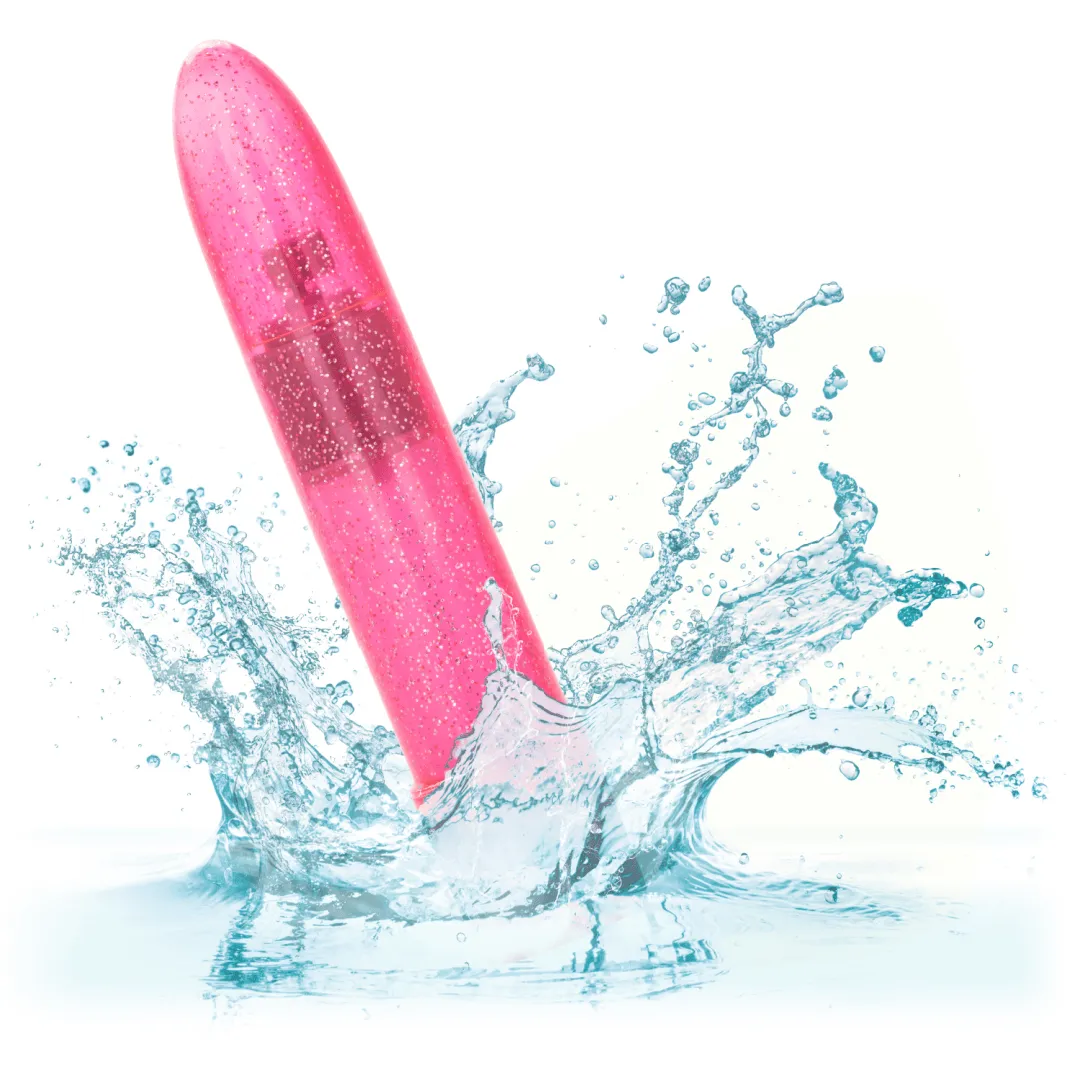 Sparkle Beginner's Mini Waterproof Vibrator - Pink