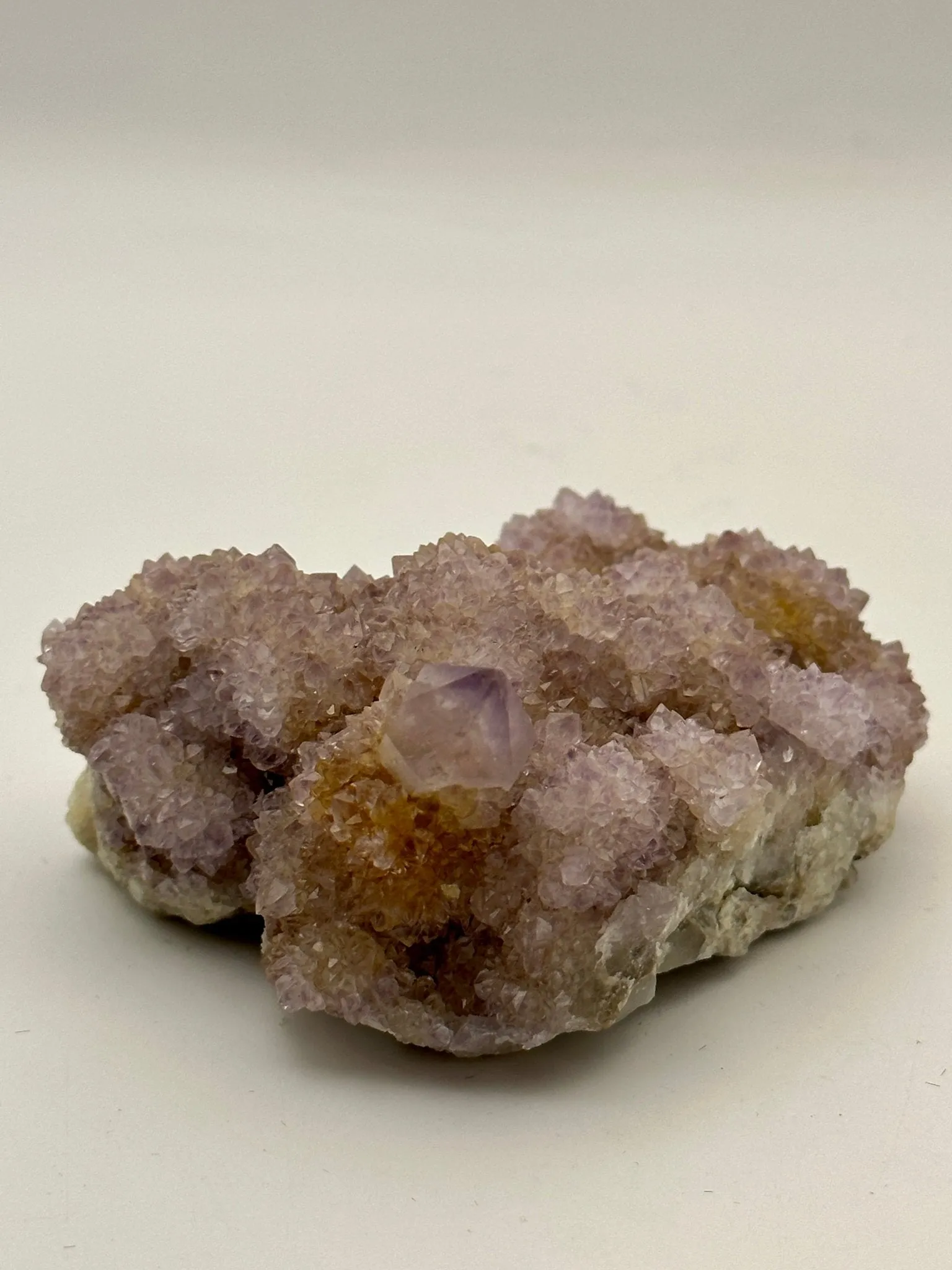 Spirit Quartz Cluster - Amethyst, Citrine, Fire Quartz(Hematoid)