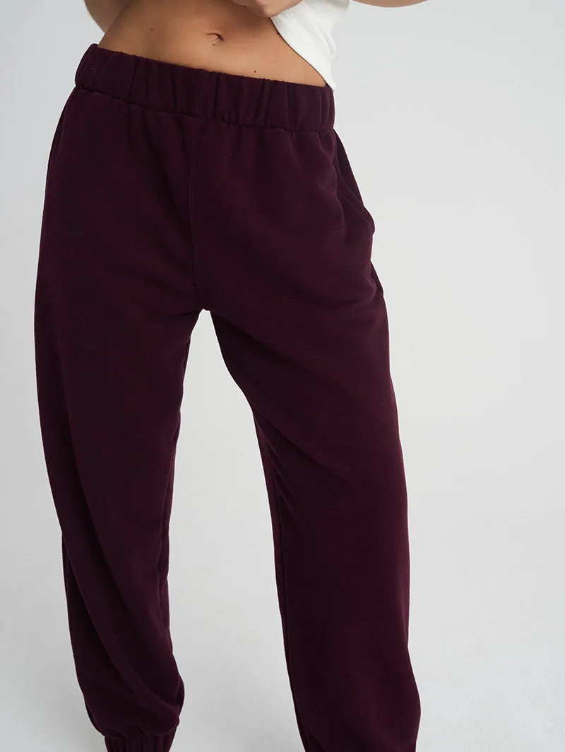 Spodnie Kind, Burgundy