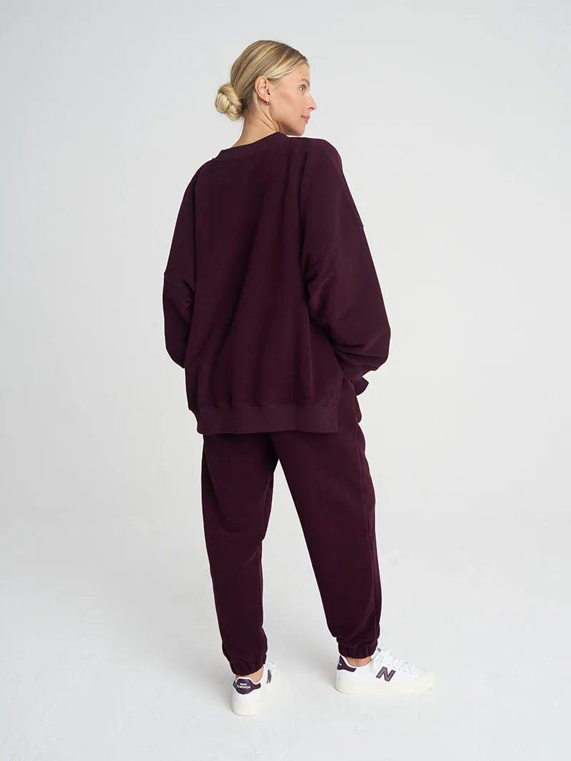 Spodnie Kind, Burgundy