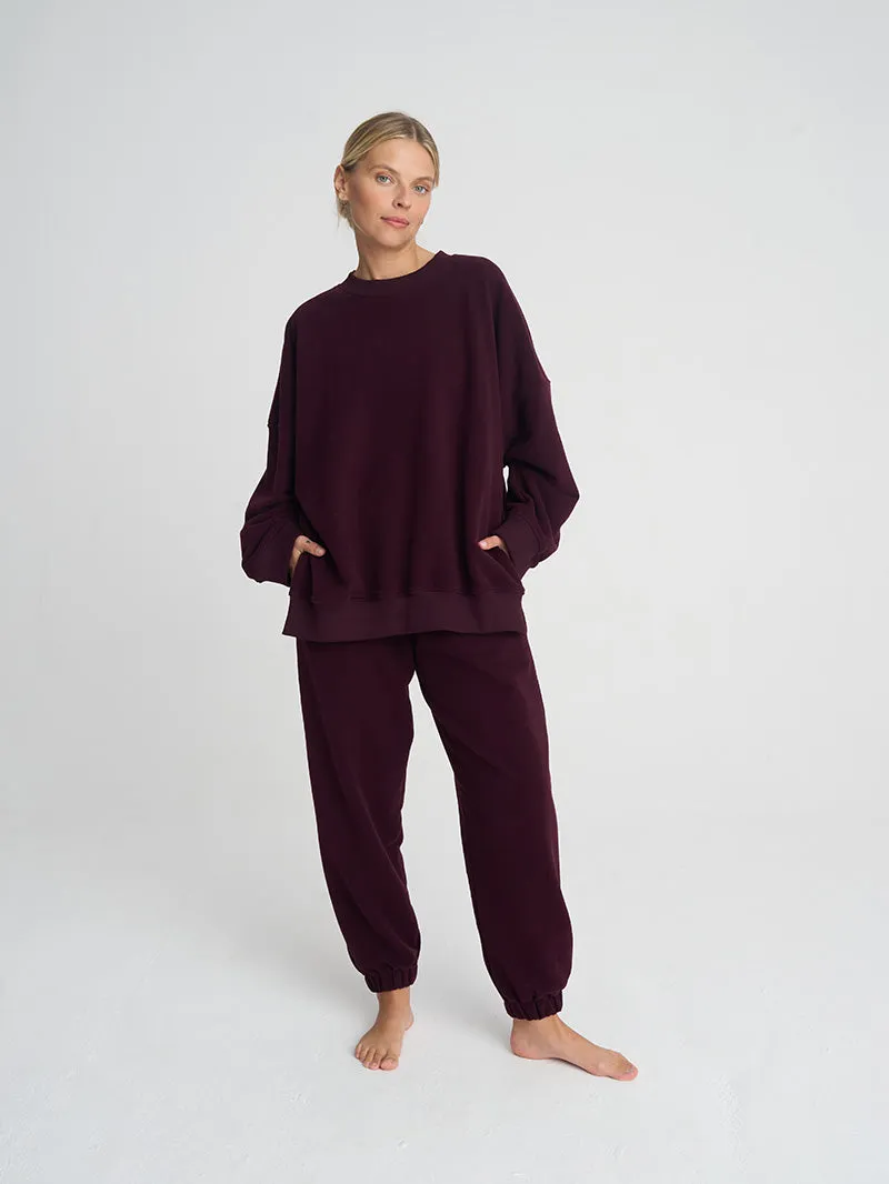 Spodnie Kind, Burgundy