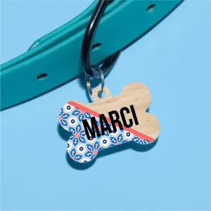 Spring Tile Pet ID Tag