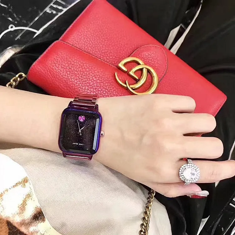 Square Starry Sky Women's Watch